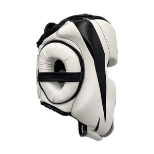 Protector de Cabeza de Motociclismo Unisex de Cuero Ajustable, Nuevo y en Oferta, Protector de Cabeza de Boxeo Transpirable para Kickboxing y Muay Thai - Product Image 2