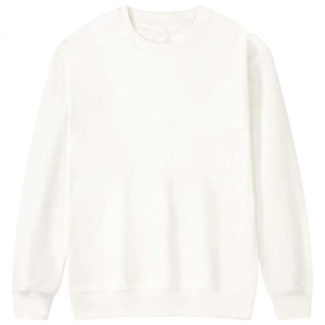 Vêtements de sport les plus vendus vêtements de fitness unis imprimé confort surdimensionné hommes sweat Jogging basics coton mélangé sweat-shirt - Product Image 2