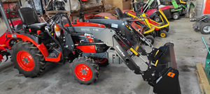 Tractor Kubota B1-181 con cucharón cargador frontal Quicke, nuevo, subcompacto, 18HP, para agricultura y construcción. - Product Image 6