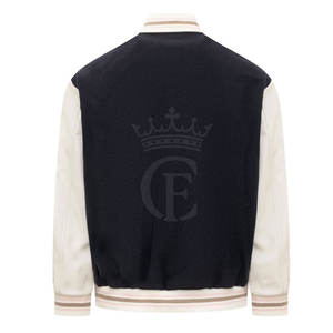 Chaquetas Letterman Personalizadas con Logotipo Estampado para Hombre, 100% Algodón, Cuello Alto, Transpirables, de Secado Rápido, Nueva Llegada - Product Image 3