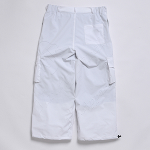 Pantalones de nieve de carga holgados a prueba de agua pantalones de gran tamaño ropa de calle personalizada Snowboard Unisex pantalones de esquí de pierna ancha sueltos pantalones de hombre - Product Image 2