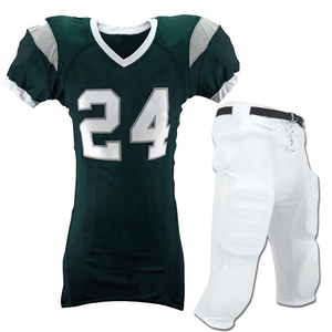 Custom Sublimated Team Football Uniform Heavy Duty Practice Mesh Jersey <b>Padded</b> Tackle <b>Pants</b> Blank Youth Adult Sportswear Apparel - Product Image 4