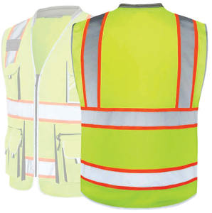 Chaleco DE SEGURIDAD reflectante impermeable de alta calidad, chaleco de trabajo de seguridad OEM personalizable con logotipo personalizado, chaleco reflectante - Product Image 2