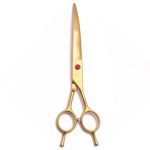 Tijeras de aseo para mascotas al por mayor, pulido de espejo, acero inoxidable, Color dorado, tijeras de aseo para animales - Product Image 4