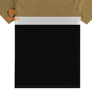 Vente en gros 100% de t-shirts 100% coton avec logo personnalisé pour hommes, t-shirt anti-rides à manches courtes - Product Image 4