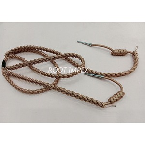 สายคล้องไหล่ผ้าโพลีเอสเตอร์สีทองชุดออกงาน - Product Image 6