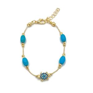 Fashion Charm Evil Eye Perlé pour Bracelet - Product Image 1