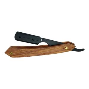 Afeitadora Manual profesional de una sola hoja para corte de pelo, maquinilla de afeitar con mango plegable de acero inoxidable, punta afilada, nuevo diseño para uso de belleza - Product Image 3