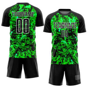 เครื่องแบบฟุตบอลมอบความมั่นใจและพลังงานพร้อมแห้งเร็วระบายอากาศได้ดีดีไซน์ทนทานการตัดเย็บและประสิทธิภาพของทีม - Product Image 4