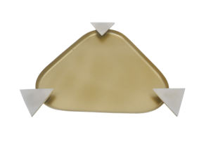 Bandeja de Servicio con Acabado Dorado en Forma de Hoja para Decoración de Mesa de Comedor en Casa u Hotel, Bandeja Metálica para Servir, Uso en Cocina y Catering - Product Image 6