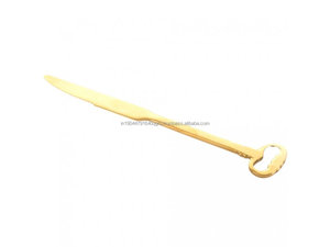 Offre Spéciale de couverts de luxe élégants en métal doré PVD - Product Image 2