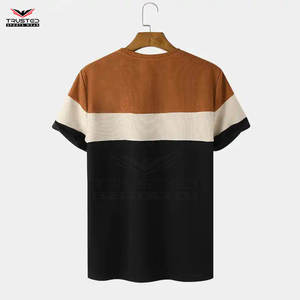 Nouveauté T-shirt pour homme Couleur unie 100% coton Vêtement de sport de confiance Écologique Respirant Séchage rapide Prix bas Vente flash - Product Image 2