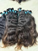 Paquets de cheveux indiens bruts non transformés de qualité supérieure, extensions de cheveux humains naturels à cuticule alignée, fournisseur de gros Inde