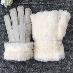 Guantes de cuero de invierno para mujer de Pakistán Pantalla táctil Vestido de moda cálido Guantes de cuero - Product Image 6