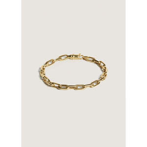 Pulsera de Cadena Bold Cobra & Mia, Hecha de Aleación de Zinc Resistente - Product Image 5