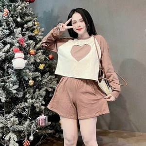 Conjunto de dos piezas para mujer, embalaje personalizado lavable natural de fábrica, Vietnam de fabricante de conjunto, tipo para niña, tipo de 2 piezas - Product Image 3