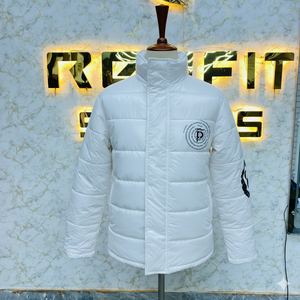 Customer Most Demanded Superior Design <b>men</b> <b>White</b> <b>puffer</b> <b>jacket</b> <b>Men's</b> Polyester Nylon <b>Jackets</b> High Street <b>Men's</b> <b>puffer</b> <b>jackets</b> - Product Image 1
