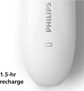 Philips Lady Shaver Series 8000 BRL176/00 Afeitadora inalámbrica de acero inoxidable en seco y húmedo, color blanco - Product Image 4