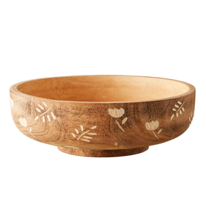 Meilleur bol de service en bois écologique sans BPA avec design personnalisable pour les fêtes, nouveaux accessoires de cuisine attrayants - Product Image 4