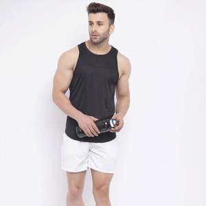 Camiseta sin mangas de moda para hombre, suave y cómoda, perfecta para gimnasio, entrenamiento y actividades deportivas - Product Image 1