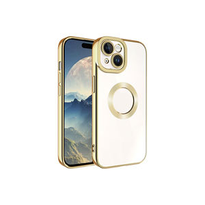 Funda Netzy Premium SAFA Omega Series para iPhone 15 - Protección de Cámara y Ventana con Logotipo - Cubierta Trasera de Silicona de Lujo Antihuellas - Product Image 1