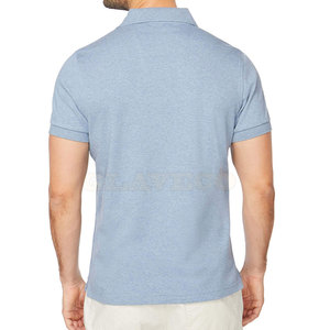 Los hombres más vendidos para camisetas de polo Nuevo diseño Ropa casual de alta calidad Patrón sólido Tela de punto Venta caliente - Product Image 2