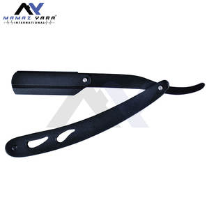 Rasoirs Matt Black Swing Lock Salon Rasoirs de barbier Rasoirs de barbier droits Fabricant de produits de barbier en métal Rasoirs en vrac - Product Image 6