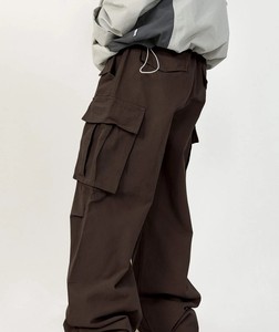 Impression numérique Pantalon cargo décontracté pour hommes Taille moyenne Pantalon d'extérieur respirant et écologique Polyester/coton durable - Product Image 2