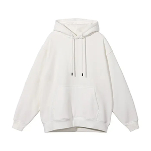 Sweat à capuche en molleton pour homme, coupe classique, confortable, respirant, 180g, en coton mélangé de haute qualité, couleur unie personnalisable, manches longues - Product Image 5