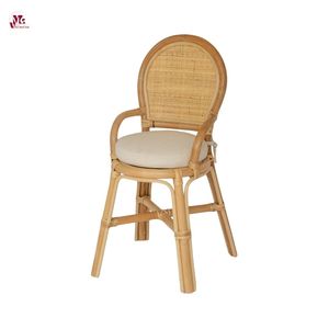 Vente en gros Chaise de salle à manger pour enfant en rotin Chaise longue en rotin Fauteuil à fleurs pour enfant Meubles vintage pour enfant en rotin - Product Image 2