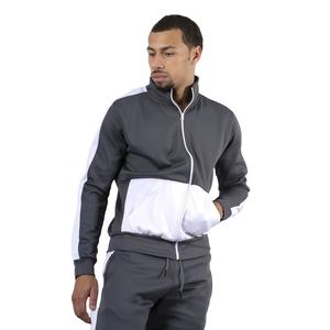 Chándal de forro polar para hombre, de 2 piezas Conjunto de sudadera, chándal de sublimación, venta al por mayor - Product Image 5