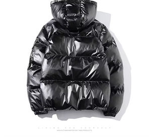 Vestes personnalisées de haute qualité Bomber chaude en duvet veste courte bulle unisexe extérieur hiver veste polaire hommes - Product Image 3