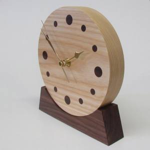 DECOR CUSTOMIZED WOODEN WALL CLOCK FOR ELEGANT HOME DECOR MODERN Bamboo Body with Natural Rosh for Wedding Occasions - Product Image 3