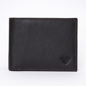 Cartera corta plegable con bloqueo RFID de cuero genuino Multicolor súper delgada con forro de algodón para hombres regalo perfecto hecho a mano - Product Image 3