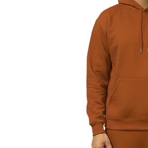 Ensemble survêtement jogging pour homme personnalisé avec logo, pantalon de survêtement ample, sweat-shirt à capuche, pantalon de survêtement évasé et sweat-shirt à capuche pour homme 2026 - Product Image 4