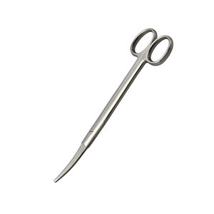 Tijeras Quirúrgicas Mayo de Acero Inoxidable de Primera Calidad MEDIHEAL SURGICAL CORPORATION, Punta Cerrada y Afilada, Acabado Lijado, Hoja Curva - Product Image 3