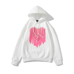 Sudadera con capucha de algodón 100% para hombre, con letras de burbuja, personalizado, de talla grande - Product Image 3