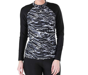 Wholesale <b>Women</b> Sublimation <b>Rash</b> <b>Guard</b> With New Different Design and Custom Service - Product Image 6