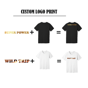 Camiseta Blanca Personalizada con Estampado de Vinilo para Hombre, Antipilling, Ecológica, Fabricación OEM/ODM, 100% Algodón, Talla Grande, Cuello Redondo, Manga Corta - Product Image 3
