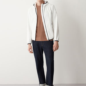 Veste bomber softshell personnalisable pour homme, style streetwear, imperméable, col à capuche, hiver, chasse, coupe-vent, anti-UV - Product Image 3