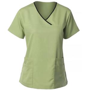 Venta al por mayor uniformes médicos chaquetas médicos para mujeres de manga larga uniforme médico de enfermera transpirable uniforme de hospital - Product Image 2