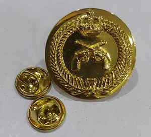 OEM Two Swords Ceremonial Arabian Forces Uniform <b>Metal</b> Gold Silver <b>Button</b> for Forces Uniform Blazer Coat Jackets and Accessories - Product Image 6