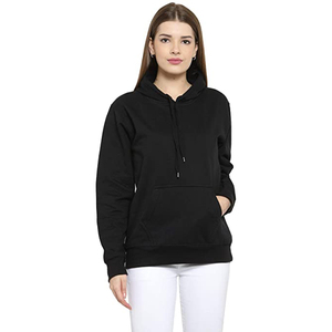 Sweat-shirt en coton de haute qualité, nouveau Design, solide, personnalisé, Logo brodé, sweat-shirt pour femmes - Product Image 1