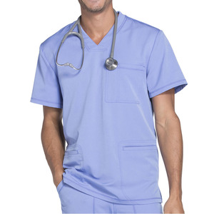 Uniformes Médicos Personalizados para Hombre, Uniformes de Hospital Elegantes, Suaves y Transpirables, Uniformes Coloridos para Salón de Belleza y Spa, Uniformes Dentales para Hombre - Product Image 5