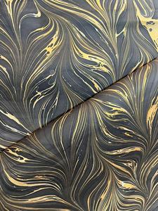 กระดาษพิมพ์ลายหินอ่อนสีชมพูและสีทองขนาดแผ่น56*76ซม. เหมาะสำหรับห่อของขวัญและเหมาะสำหรับขายต่อ - Product Image 6