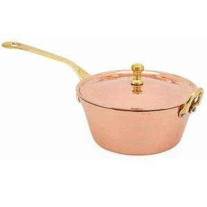 Olla de Cocina de Cobre Puro con Tapa a Juego, Ideal para Cocinar a Diario, Servir y Uso Comercial en Cocina, Hogar y Hotel - Product Image 2