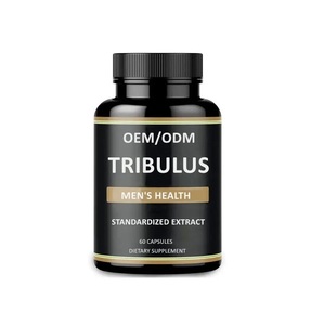 Cápsulas de Tribulus Natural Premium, extracto de hierbas auténtico, fórmula a base de plantas, calidad pura, Exportación al por mayor a granel de La India - Product Image 1