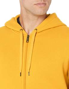 Sweat à capuche thermique pour hommes 100% coton de haute qualité personnalisé lourd fermeture éclair complète 500 Gsm tissu qualité polaire brodée pour l'hiver - Product Image 5