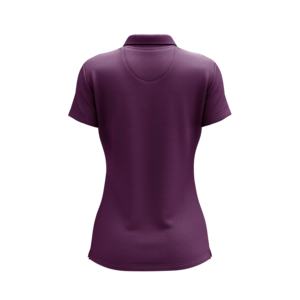 Direct Factory Sales High Quality Women's Polo Shirt Custom Slim Casual Spring Summer Printed Embroidered Logo Polyester Fabric - Product Image 6