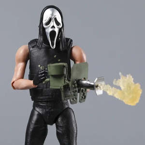 Figurine d'action réaliste Ghostface en plastique, conception personnalisée OEM, personnage de Toy Story pour usage décoratif - Product Image 5